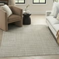 thumbnail image 1 of Nourison Cozy Modern Scandinavian Grey Ivory 3'11" x 5'11" Area Rug (4x6), 1 of 8