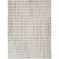 thumbnail image 1 of Nourison Cozy Modern 7'10" x 9'10" Ivory Black Scandinavian Indoor Rug, 1 of 9