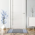 thumbnail image 1 of Nourison Darien Modern Moroccan Blue 2'3" x 3'9" Accent Rug, (2' x 4'), 1 of 7
