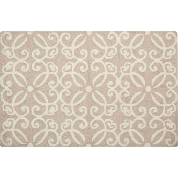 Nourison Home Decor Beige Area Rug