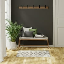 Nourison Dekor 2' x 4' Ivory Brown Vintage Indoor Rug