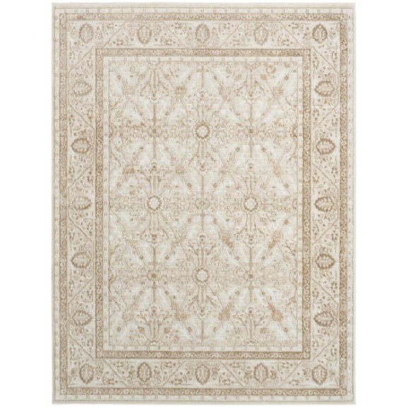 Nourison Dekor 5'3" x 7' Ivory Taupe Vintage Indoor Rug
