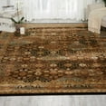thumbnail image 1 of Nourison Delano Traditional Black/Blue 7'10" x 10'10" Area Rug, (8x11), 1 of 6
