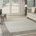 thumbnail image 1 of Nourison Desire Glam Ivory Silver 7'10" x 9'10" Area Rug (8x10), 1 of 9