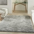 thumbnail image 1 of Nourison Dreamy Shag Abstract Contemporary Grey 5'3" x 7'3" Area Rug, 1 of 10