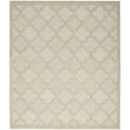 thumbnail image 1 of Nourison Easy Care Modern Indoor/Outdoor Cream 8' x 10' Area Rug (8x10), 1 of 10