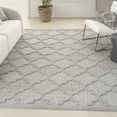 thumbnail image 1 of Nourison Easy Care 8' x 10' Silver Grey Indoor/Outdoor Rug, 1 of 10