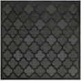 thumbnail image 1 of Nourison Easy Care Indoor/Outdoor Charcoal Black 9' x Square Area Rug (9 Square), 1 of 10