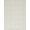thumbnail image 1 of Nourison Easy Care Indoor/Outdoor Ivory/White 4' x 6' Area Rug, (4x6), 1 of 11