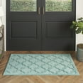 thumbnail image 1 of Nourison Easy Care Outdoor Aqua/Teal 2' x 4' Area Rug (2x4), 1 of 8