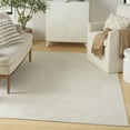 thumbnail image 1 of Nourison Eco-Friendly Modern Ivory 5'3" x 7'3" Area Rug (5x7), 1 of 8