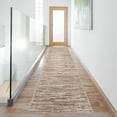 thumbnail image 1 of Nourison Elation Abstract Ivory Grey 2'2" x 20' Area Rug, (2x20), 1 of 7
