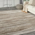 thumbnail image 1 of Nourison Elation Abstract Ivory Grey 7' x 10' Area Rug, (7x10), 1 of 8