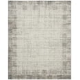 thumbnail image 1 of Nourison Elation Distressed Bordered Ivory Grey 7'10" x 9'10" Area Rug, (8' x 10'), 1 of 10