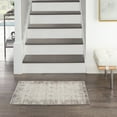 thumbnail image 1 of Nourison Elation Distressed Contemporary Ivory Grey Area Rug, 1 of 8