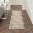 thumbnail image 1 of Nourison Elation Farmhouse Ivory Mocha Area Rug, 1 of 8
