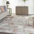 thumbnail image 1 of Nourison Elation Modern Abstract Grey Brick Area Rug, 1 of 9