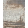thumbnail image 1 of Nourison Elation Modern Abstract Grey Ivory 7'10" x 9'10" Area Rug, (8' x 10'), 1 of 10