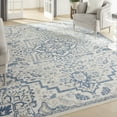 thumbnail image 1 of Nourison Elation Persian Transitional Ivory Blue 7'10" x 9'10" Area Rug, (8' x 10'), 1 of 9