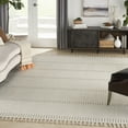 thumbnail image 1 of Nourison Elwood Casual Moroccan Ivory 7'10" x 10'6" Area Rug, (8' x 10'), 1 of 8