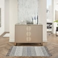 thumbnail image 1 of Nourison Elwood Modern Moroccan Ivory/Slate 2'2" x 4'5" Area Rug, (2' x 4'), 1 of 7