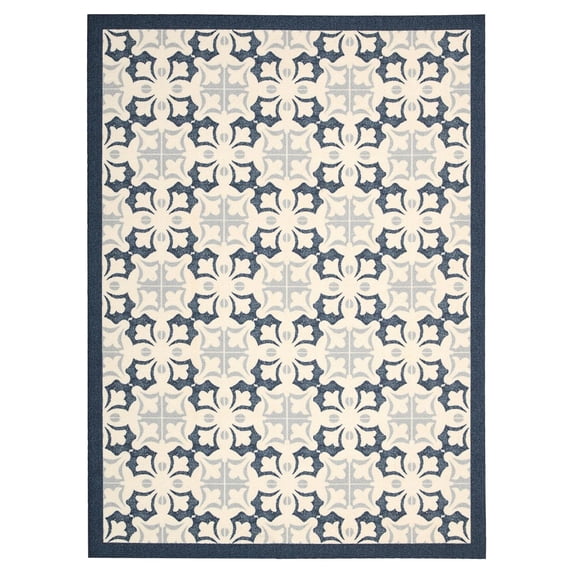 Nourison Enhance Blue Area Rug
