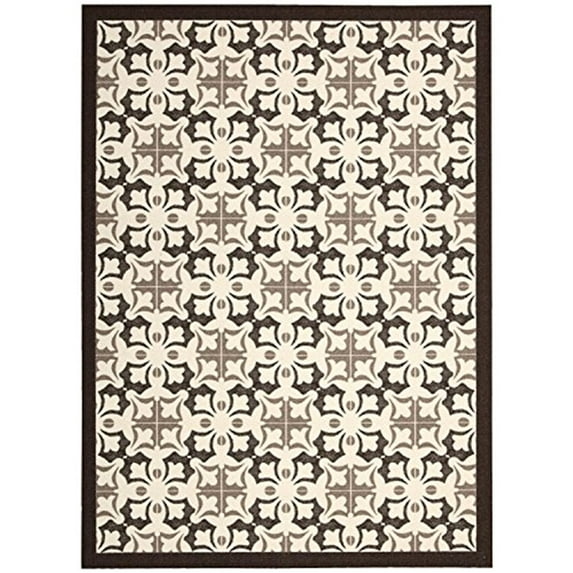 Nourison Enhance Brown Area Rug