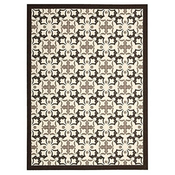Nourison Enhance Brown Rug