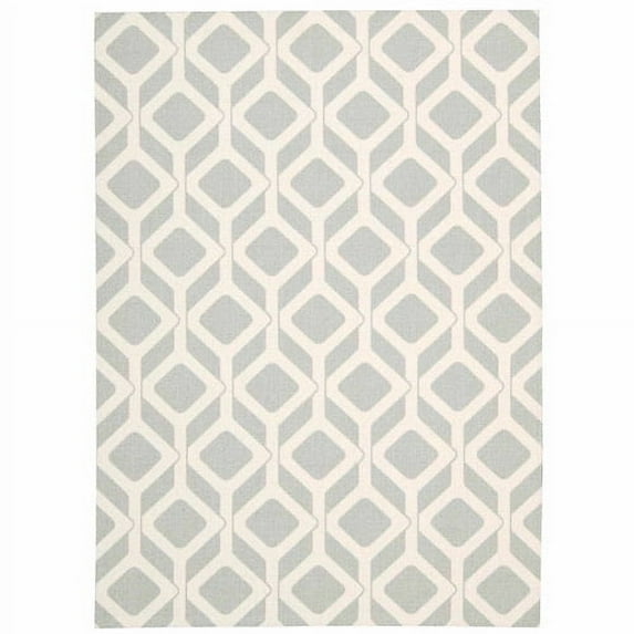 Nourison Enhance Grey Area Rug EN003 4' x 6'