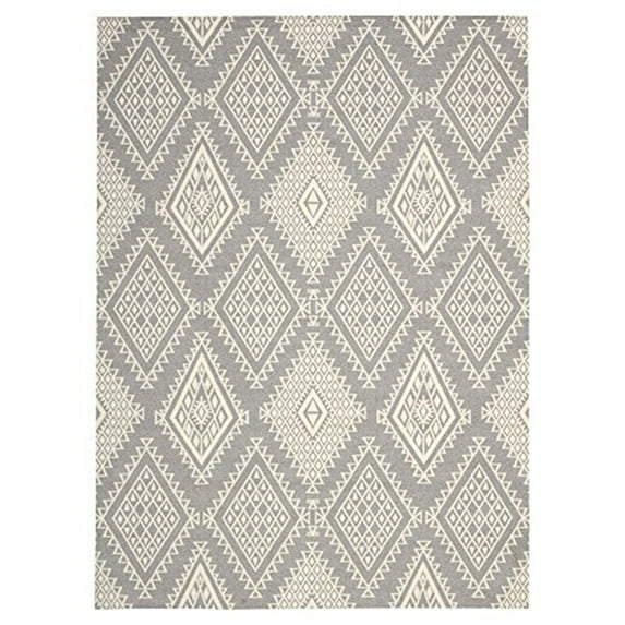 Nourison Enhance Grey Area Rug EN198 8' x 10'