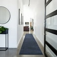 thumbnail image 1 of Nourison Essentials Easy Care Midnight Blue 2'2" x 16 Area Rug, (2x16), 1 of 8