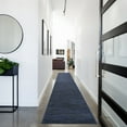 thumbnail image 1 of Nourison Essentials Easy Care Midnight Blue 2'2" x 18 Area Rug, (2x18), 1 of 8