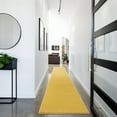 thumbnail image 1 of Nourison Essentials Easy Care Yellow 2'2" x 18 Area Rug, (2x18), 1 of 8