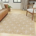 thumbnail image 1 of Nourison Essentials Indoor/Outdoor Beige Ivory 4' x 6' Area Rug (4x6), 1 of 9