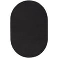 thumbnail image 1 of Nourison Essentials Indoor/Outdoor Black 6' x 9'oval Area Rug, (6x9 Oval), 1 of 11