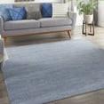 thumbnail image 1 of Nourison Essentials Indoor/Outdoor Blue/Grey 5' x square Area Rug, (5 Square), 1 of 11