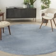 thumbnail image 1 of Nourison Essentials Indoor/Outdoor Blue/Grey 8' x round Area Rug, (8 Round), 1 of 11