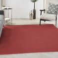 thumbnail image 1 of Nourison Essentials Indoor/Outdoor Brick Red 7' x square Area Rug, (7 Square), 1 of 11