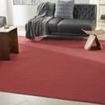 thumbnail image 1 of Nourison Essentials Indoor/Outdoor Brick Red 9' x SQUARE Area Rug, (9 Square), 1 of 11