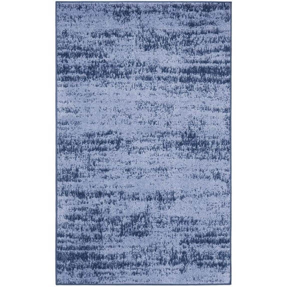Nourison Essentials Indoor/Outdoor Denim 3' x 5' Area Rug, (3x5)