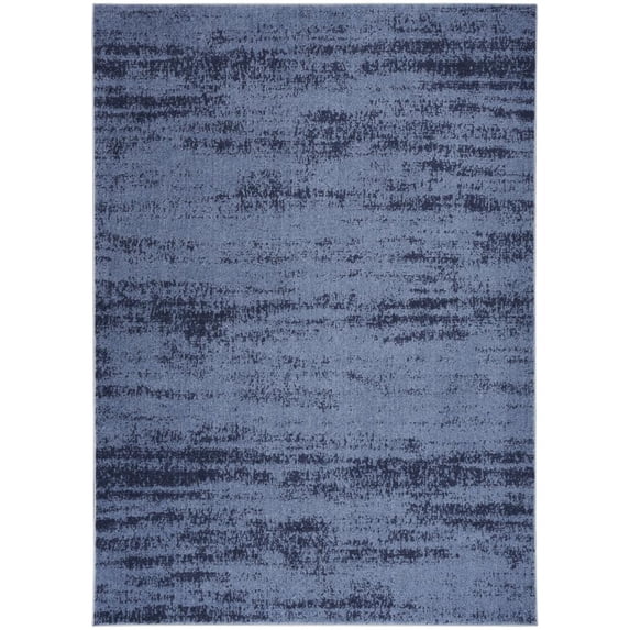 Nourison Essentials Indoor/Outdoor Denim 5' x 7' Area Rug, (5x7)