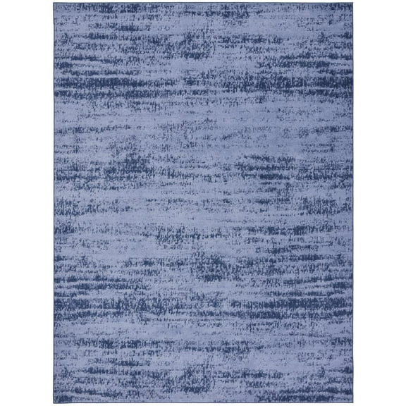Nourison Essentials Indoor/Outdoor Denim 8' x 10' Area Rug, (8x10)