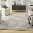 thumbnail image 1 of Nourison Essentials Indoor/Outdoor Distressed Beige Blue 8' x 10' Area Rug (8x10), 1 of 9