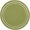 thumbnail image 1 of Nourison Essentials Indoor/Outdoor Green Ivory 4' x round Area Rug, (4 Round), 1 of 11