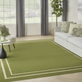 thumbnail image 1 of Nourison Essentials Indoor/Outdoor Green Ivory 8' x 10' Area Rug, (8x10), 1 of 9