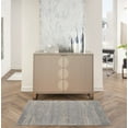 thumbnail image 1 of Nourison Essentials Indoor/Outdoor Grey/Beige 2' x 4' Area Rug, (2x4), 1 of 8