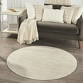 thumbnail image 1 of Nourison Essentials Indoor/Outdoor Ivory Beige 4' x round Area Rug, (4 Round), 1 of 11