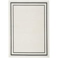 thumbnail image 1 of Nourison Essentials Indoor/Outdoor Ivory/Black 5' x 7' Area Rug, (5x7), 1 of 11