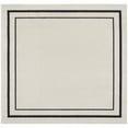 thumbnail image 1 of Nourison Essentials Indoor/Outdoor Ivory/Black 5' x square Area Rug, (5 Square), 1 of 11