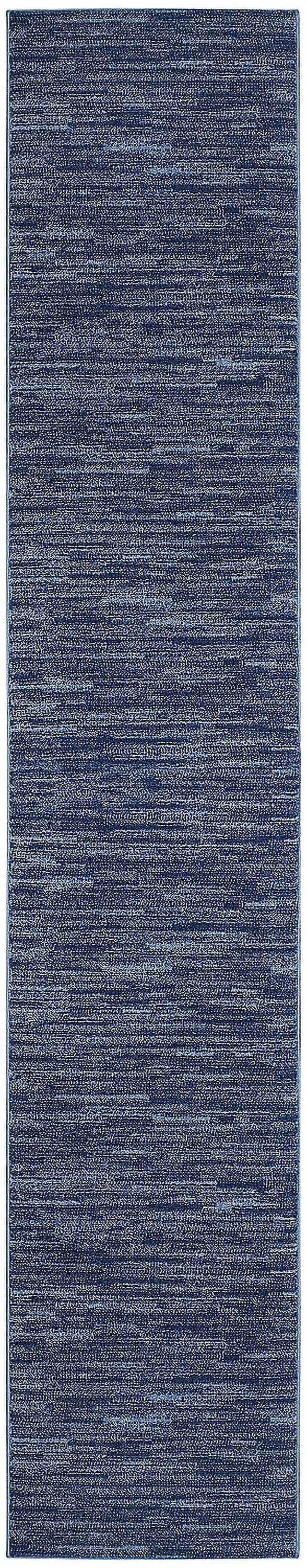 Nourison Essentials Indoor/Outdoor Navy Blue 2'2
